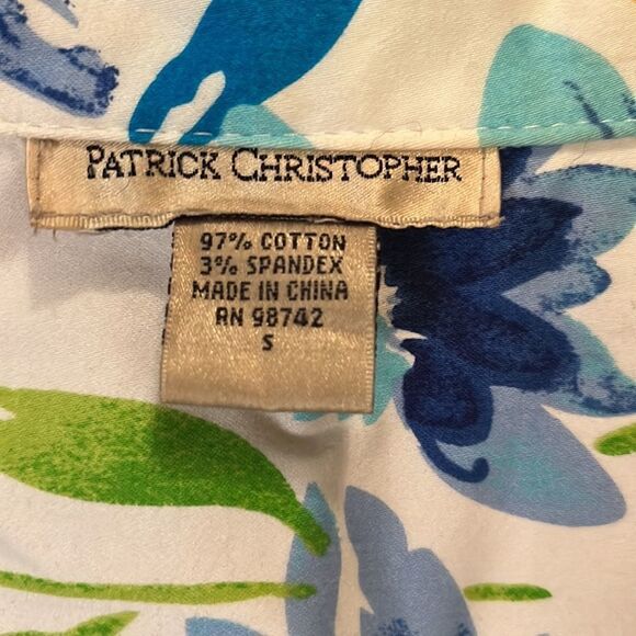 Patrick Christopher Multi Color Floral Design Jacket  Small - Picture 11 of 14